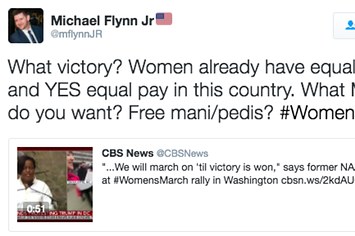 Flynn Jr. tweet