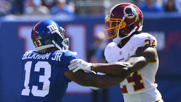 It appears as though Odell Beckham Jr. used a Drake lyric to take a shot at Josh Norman on Instagram after the Giants/Redskins game on Sunday.