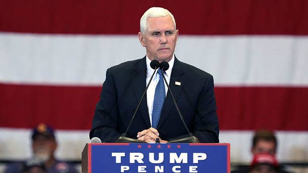 Mike Pence and Paul Ryan opposed the Muslim immigration ban in earlier tweets.