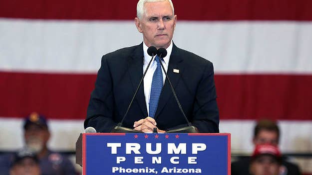 Mike Pence and Paul Ryan opposed the Muslim immigration ban in earlier tweets.