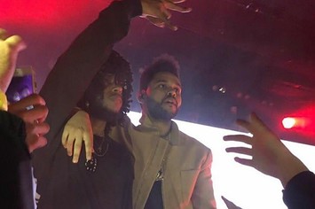 The Weeknd and 6lack.