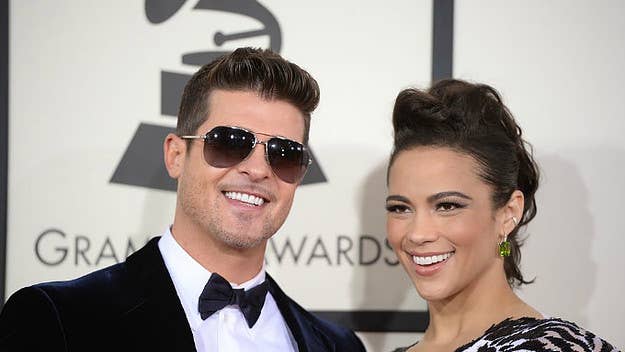 Paula Patton has been granted a temporary restraining order against ex-husband Robin Thicke.