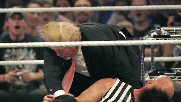 Stone Cold Steve Austin talks about his influential podcast and about the night he dropped the Stunner on Donald Trump at WrestleMania 23.