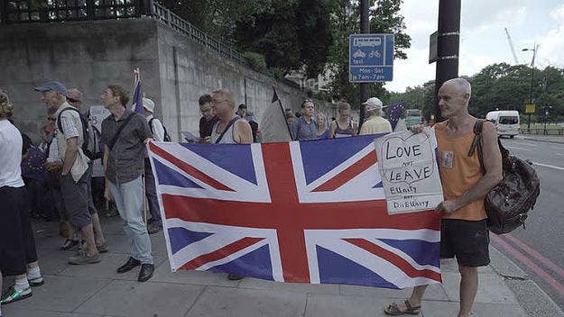 New report says hate crimes have increased 41 percent after Brexit.