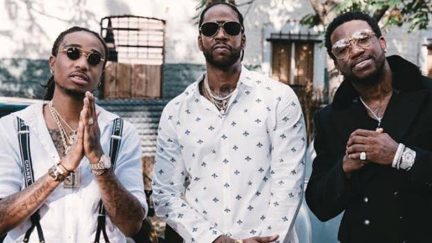 2 Chainz, Gucci Mane, and Quavo bring the heat on "Good Drank."