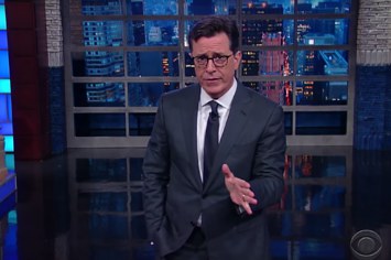 Colbert keeps it real on 'The Late Show.'
