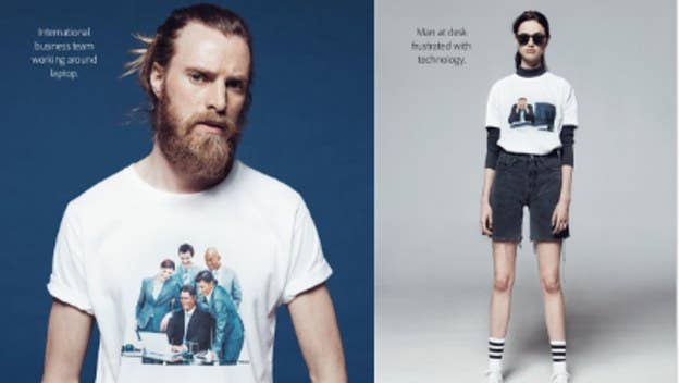 Adobe pays tribute to some of the most ridiculous images on the internet with a clothing line.