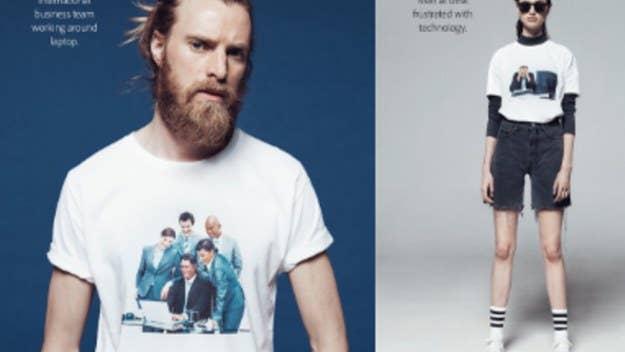 Adobe pays tribute to some of the most ridiculous images on the internet with a clothing line.