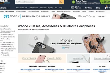Screenshot of Amazon.com