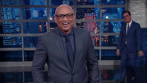 Larry Wilmore stopped by Stephen Colbert's 'Late Show' to (briefly) host it and chat about the 'Nightly Show' legacy.