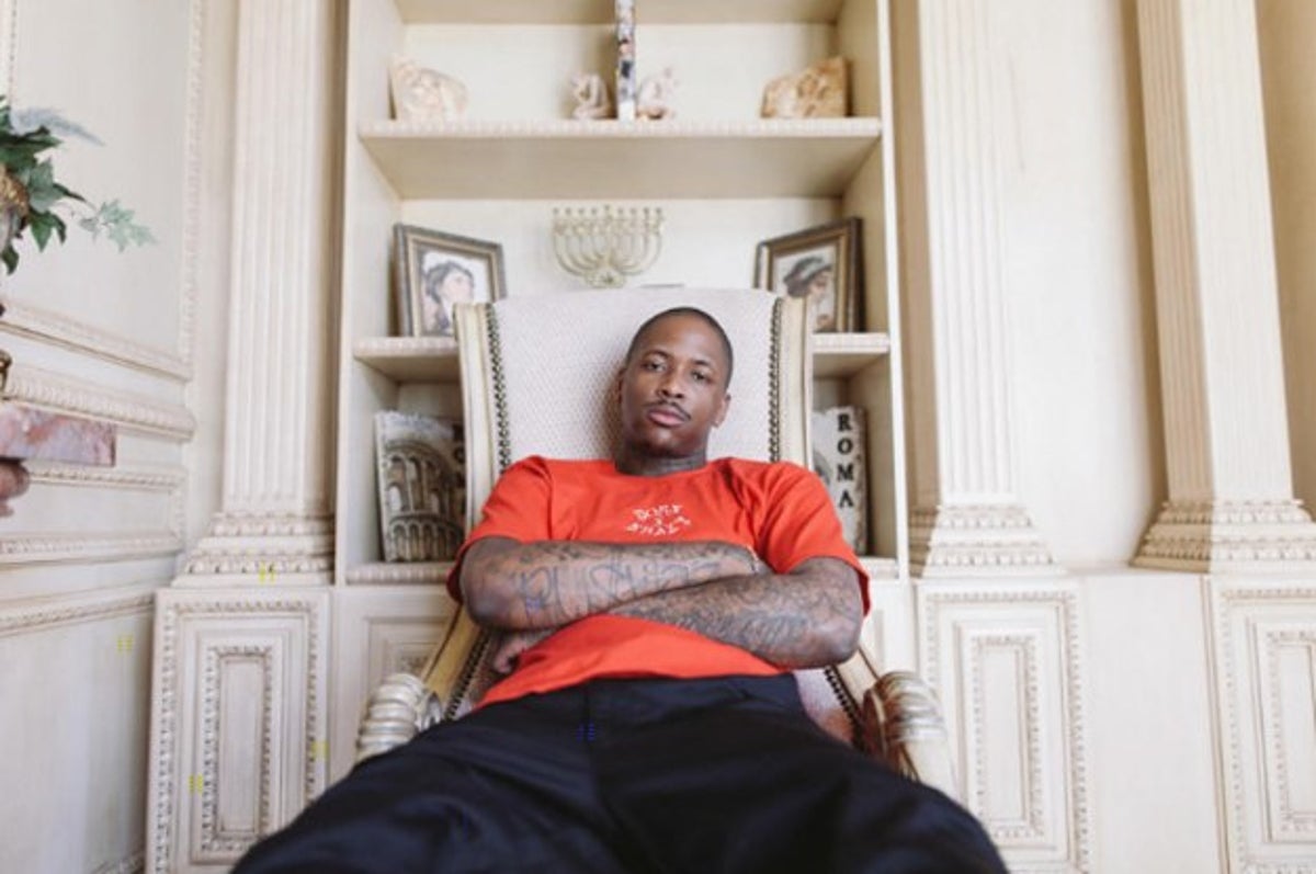 yg wearing nike cortez