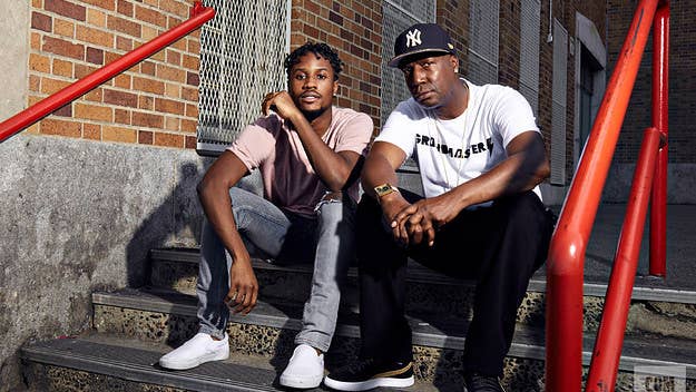 After the legendary DJ taught the actor everything he knew about the birth of hip-hop in Baz Lurhmann's Netflix series, the lesson continues in the Bronx.