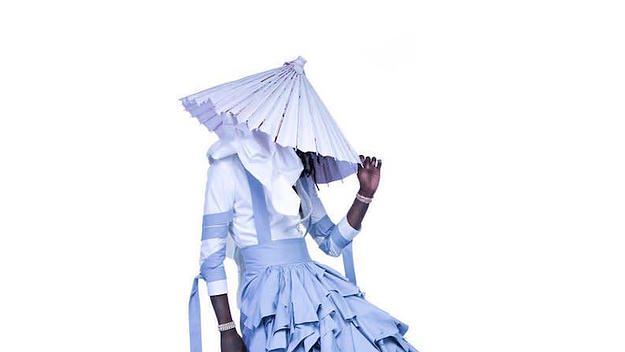 young thug wearing a dress