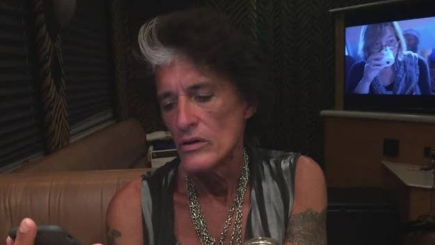 Aerosmith's Joe Perry reportedly collapsed on stage during a performance at Coney Island on Sunday night. 