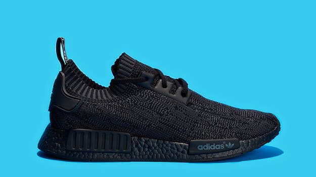 The Adidas NMD "Pitch Black" was limited to 500 pairs, and this is the friends-and-family packaging.