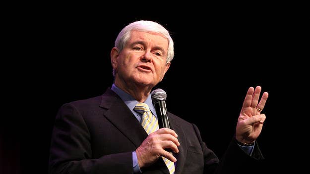 Newt Gingrich spoke at a town hall and said white people "don't understand being black in America."