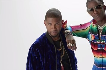 Usher and Young Thug's video for "No Limit"