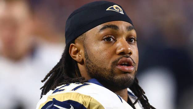 Rams running back Tre Mason recently had a bizarre encounter with police that sounds so crazy you'd think it was made-up.