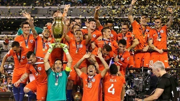 Chile won the tournament last year in a shootout to win their first Copa América title, too.