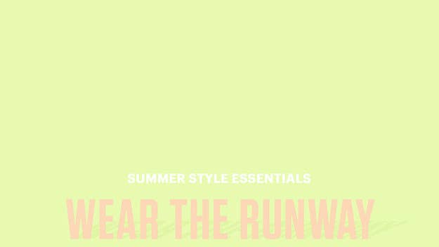 Wear the runway this summer with designer items from Raf Simons and Saint Laurent—and their lower-priced counterparts.