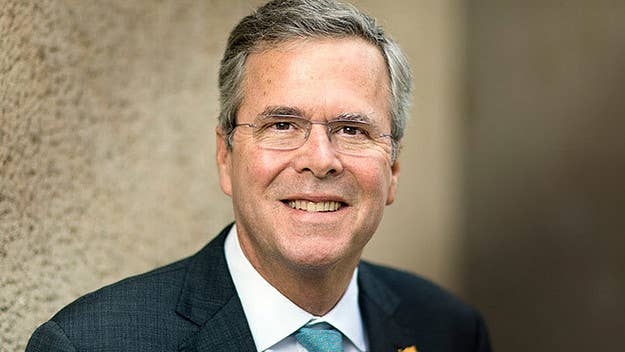 Jeb Bush will not be voting for the next president of the United States come November.