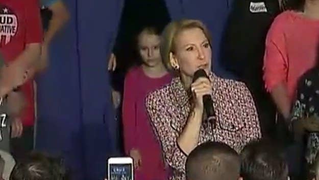 Cruz recently named Fiorina his (theoretical) VP, citing her alleged business acumen.