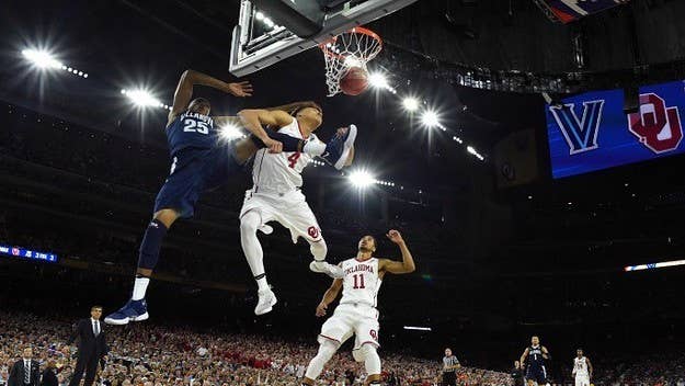 This dunk was a nail in the coffin for Oklahoma, who lost to Villanova by 44 points in the Final Four.