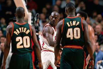 Scottie Pippen And Shawn Kemp