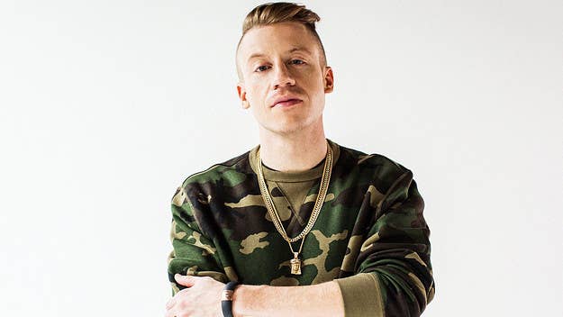 The song appeared on Macklemore's new album, 'This Unruly Mess I've Made.'