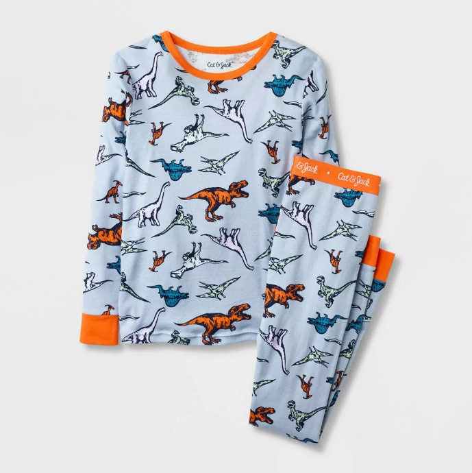 A pair of children&#x27;s pajamas