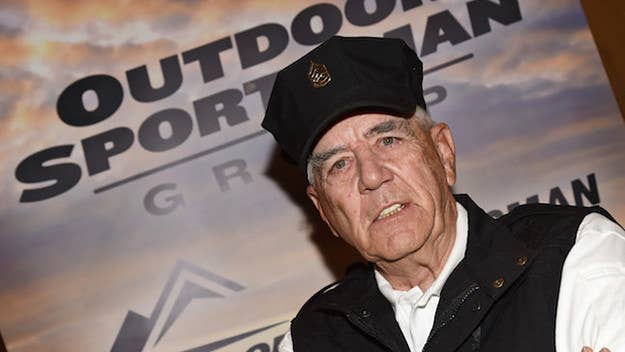"The Gunny" died from pneumonia on Sunday morning.