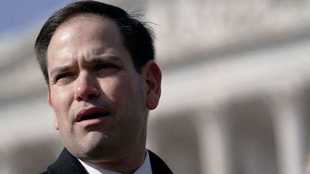 Senator Marco Rubio criticized this weekend's March for Our Lives demonstration before it ended.
