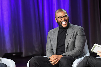 Tyler Perry at a SiriusXM 'Town Hall'