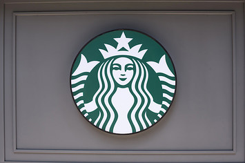 American multinational coffee chain Starbucks logo