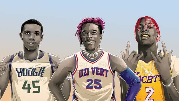 Last year, we did a full breakdown of which top NBA guys match the best rappers in the game. This year with a stellar rookie class invading the NBA, and a slew of young rappers taking over the game, we're back with more comparisons for everyone to debate. 