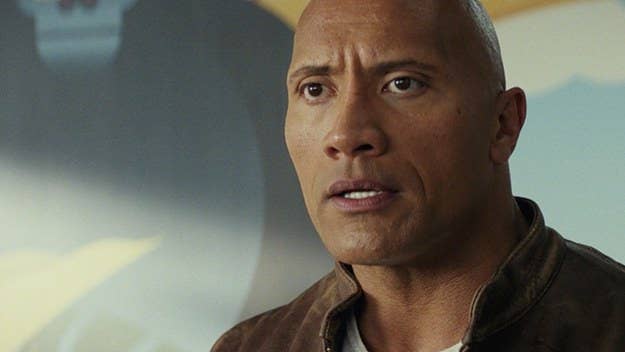 Dwayne "The Rock" Johnson has to save the world from genetically edited creatures in 'Rampage.'