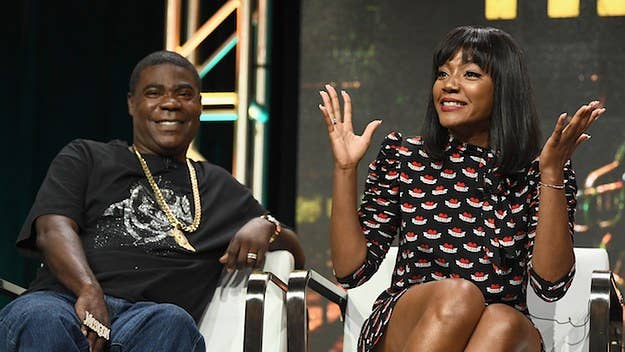 Tracy Morgan's return to television is setting the bar high from the start. 