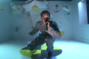 ASAP Rocky Wears Air Jordans on 'The Tonight Show'
