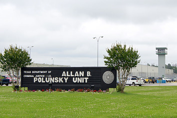 The Polunsky Unit, where death row inmates are held.