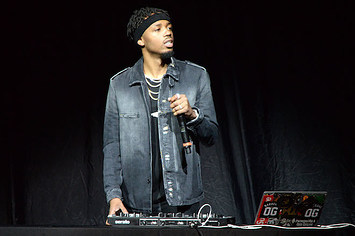 Producer Metro Boomin performs onstage at The Greek Theatre.
