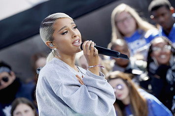 Ariana Grande performs onstage at March For Our Lives.