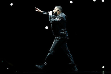 Drake performs at Qudos Bank Arena