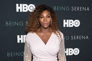 Serena Williams at a New York screening