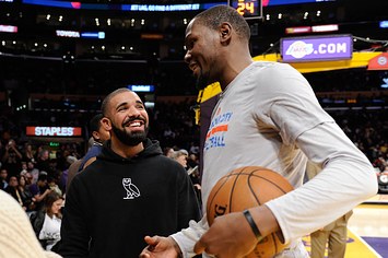 Drake and Kevin Durant