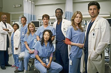 "Grey's Anatomy" cast.