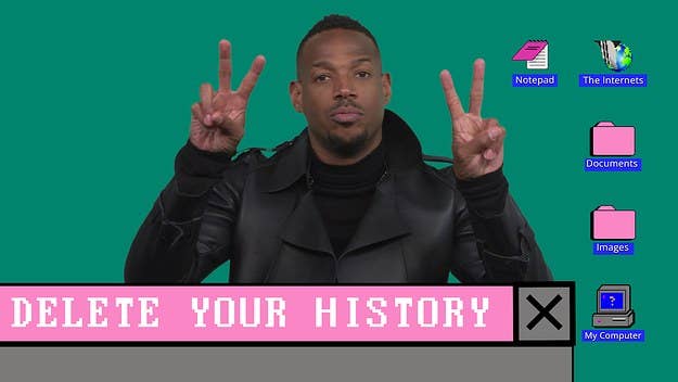 On the series premiere of Delete Your History, Marlon Wayans takes us back.