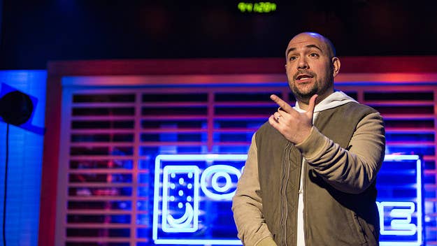 The hip-hop, sports, and wrestling personality Peter Rosenberg is about to take on yet another job, and it’s one he’s wanted for a long time—host of his own solo talk show, Open Late. This is a long day in the life of Peter Rosenberg.