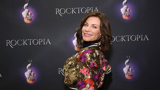 One of Luann de Lessep's castmates, who was at the Halloween party, called her "tone-deaf."