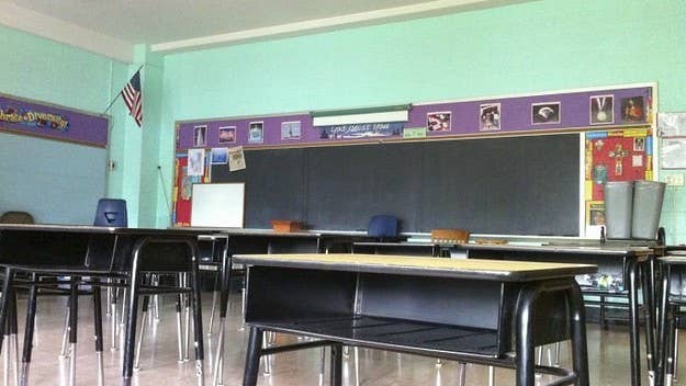 The art teacher was suspended after talking about her sexual orientation with her students.