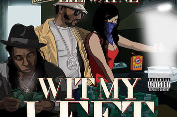 Single art for Fendi P song "Wit My Left"